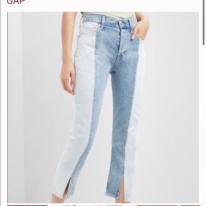 GAP SUPER HIGH RISE STRAIGHT CROP